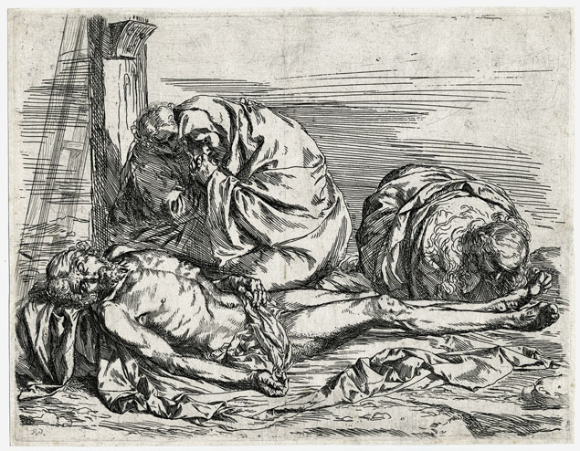 Jusepe de Ribera, the lamentation